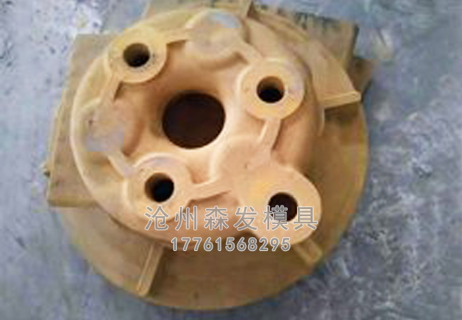 齿轮箱覆膜砂模具